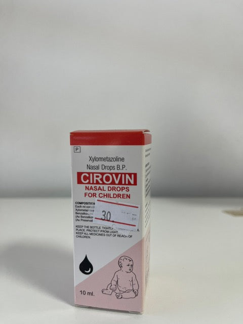 Cirovin Nasal Drops Peadiatric.