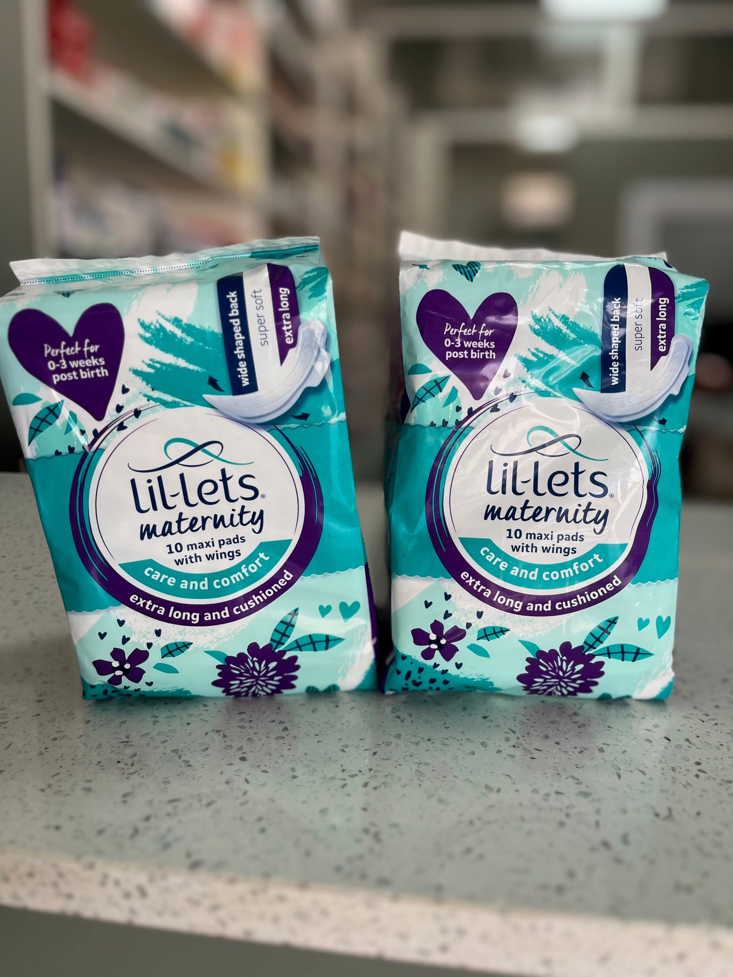 Lil-Lets Maternity pads X long 10s