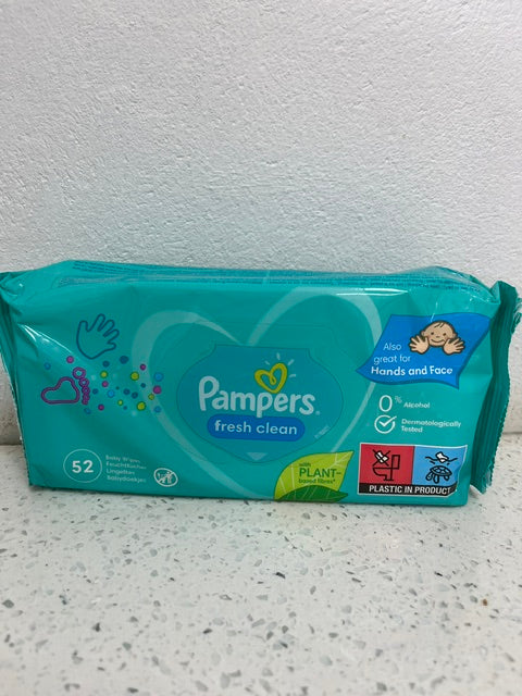 Pampers fresh clean