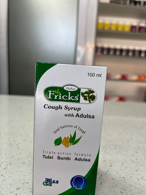 Fricks cough syrup 100ml.