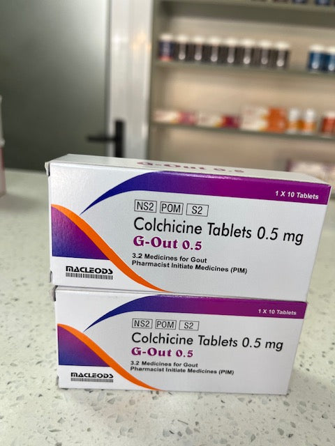 Colchicine tab 0.5mg ( G-Out 0.5)