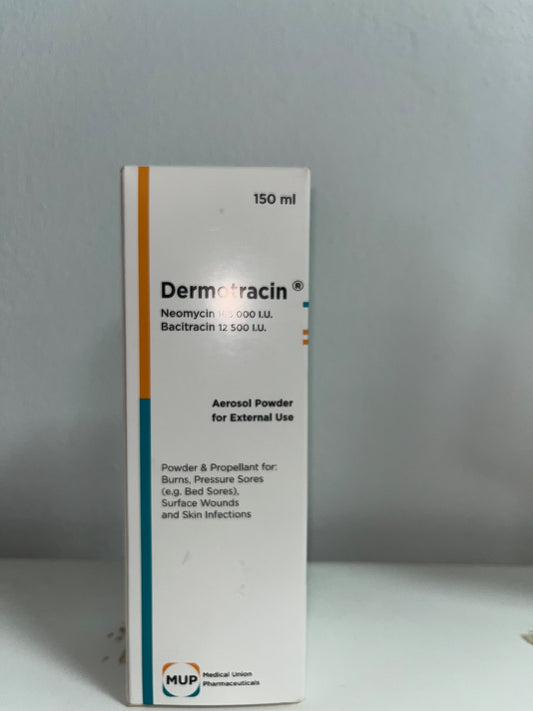 Dermotracin Aerosol Powder 150ml