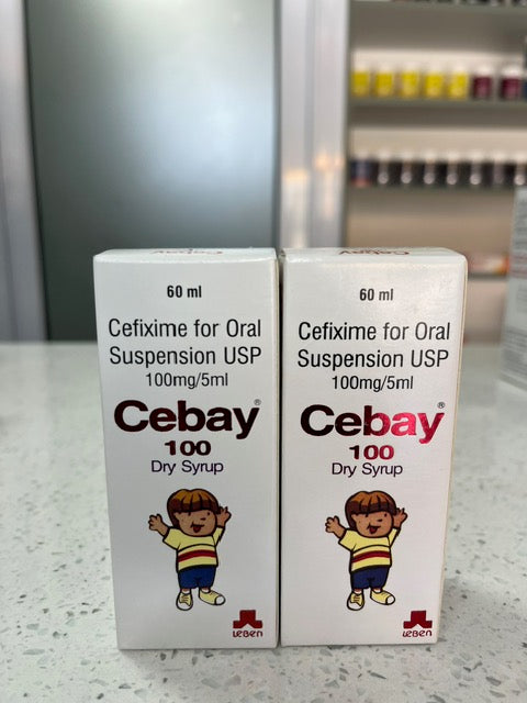 Cefixime 100mg/5ml (cebay) 60ml.