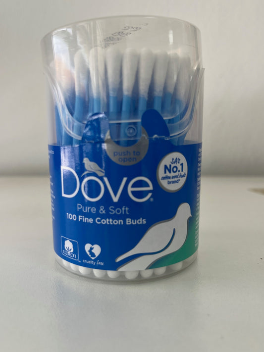 Dove Fine Cotton Buds 100's