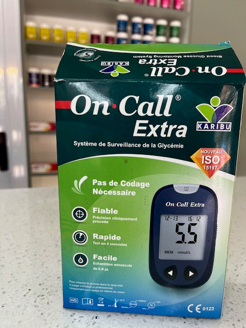 On call Extra Blood Glucose Monitoring System
