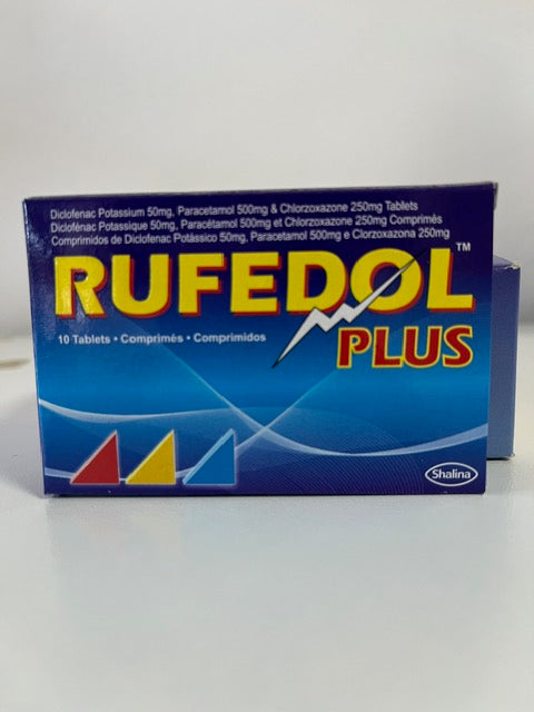 Rufedol Plus Tabs strip