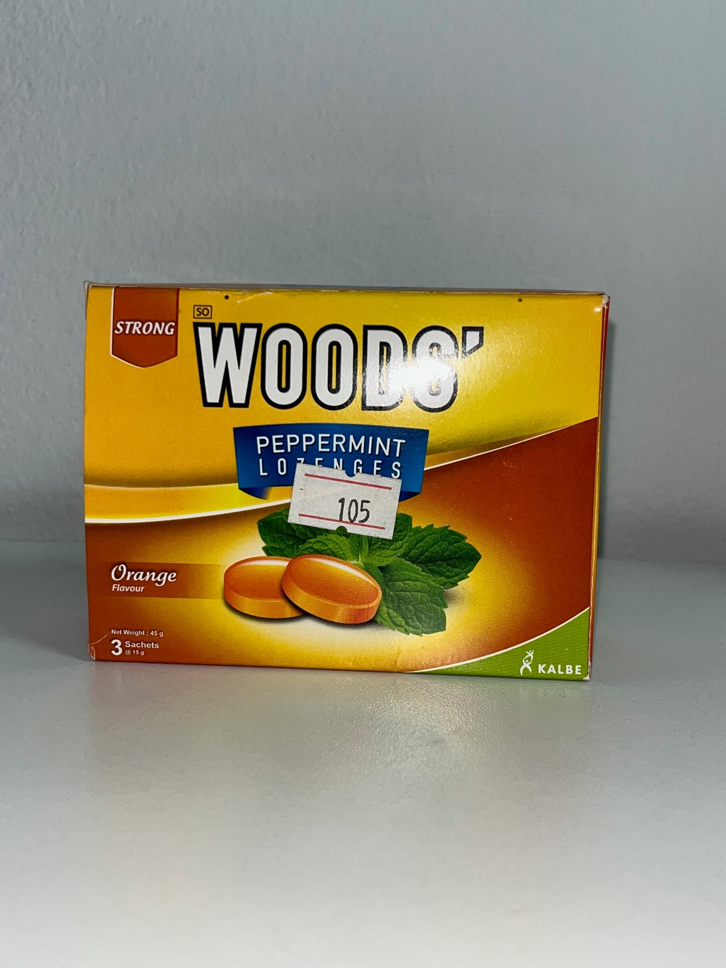 woods peppermint lozenges orange